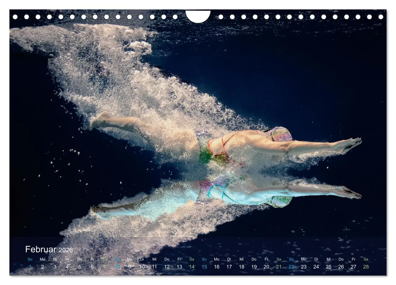 Bild: 9783457279670 | FREUBAD (Wandkalender 2026 DIN A4 quer), CALVENDO Monatskalender