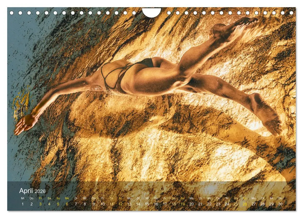 Bild: 9783457279670 | FREUBAD (Wandkalender 2026 DIN A4 quer), CALVENDO Monatskalender