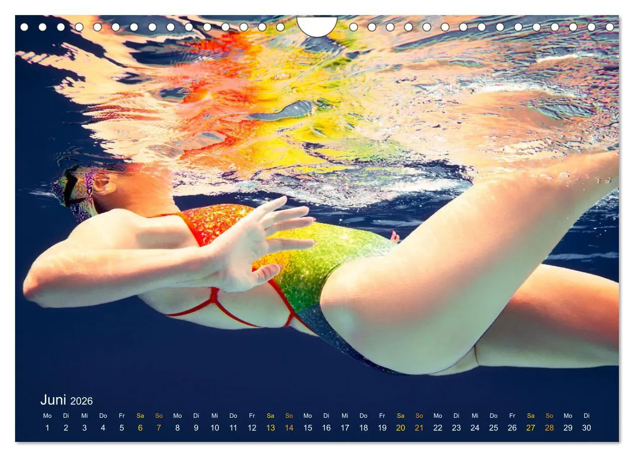 Bild: 9783457279670 | FREUBAD (Wandkalender 2026 DIN A4 quer), CALVENDO Monatskalender