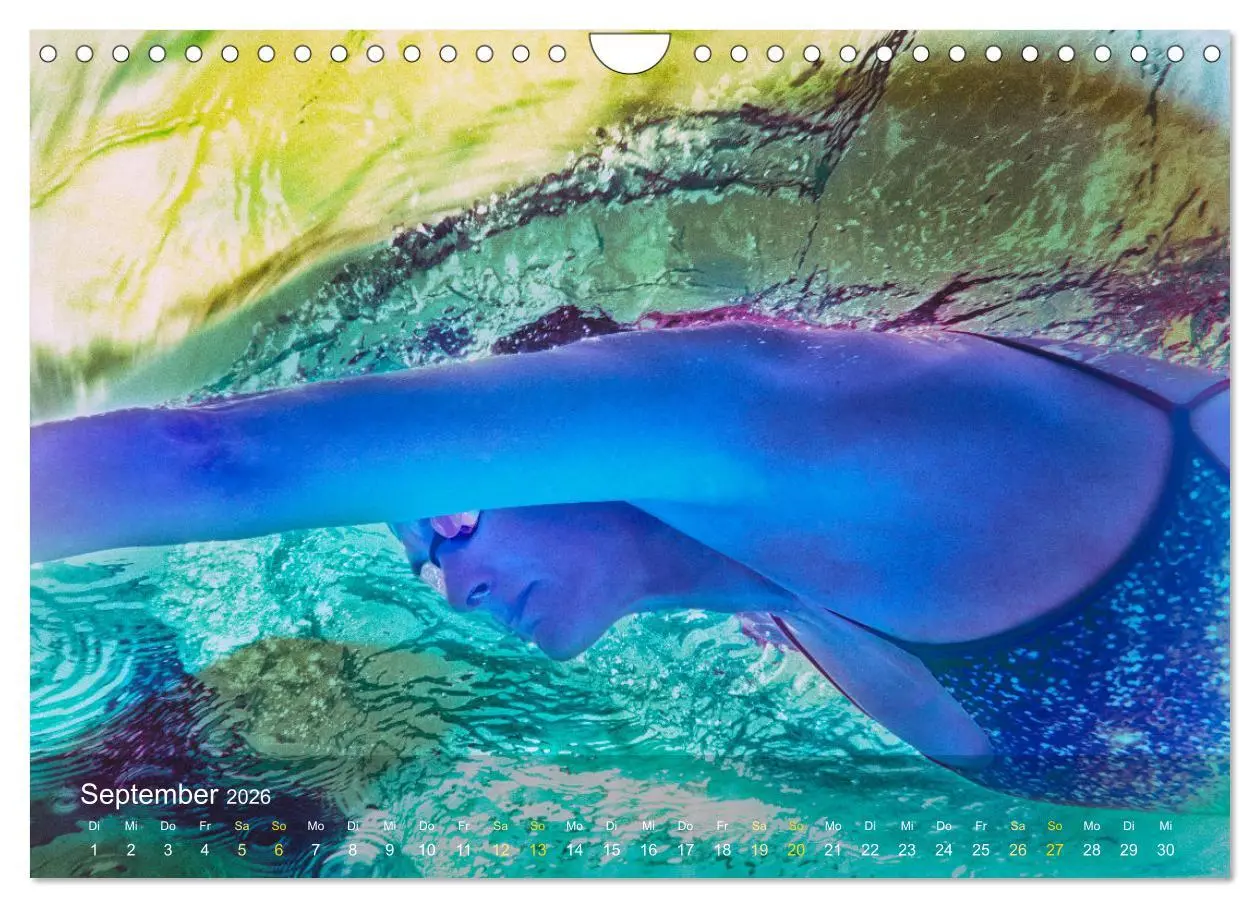 Bild: 9783457279670 | FREUBAD (Wandkalender 2026 DIN A4 quer), CALVENDO Monatskalender