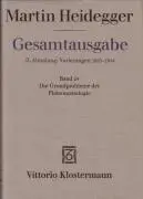 Cover: 9783465029670 | Gesamtausgabe Abt. 2 Vorlesungen Bd. 24. Die Grundprobleme der...
