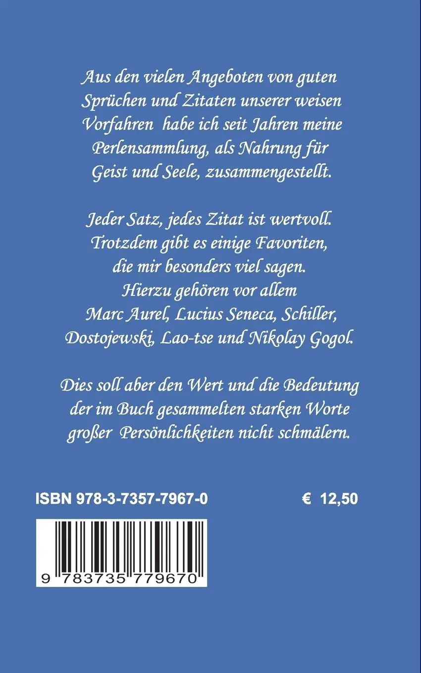 Rückseite: 9783735779670 | Zitate und Sprüche | Starke Worte berühmter Menschen | Johanna Sameit
