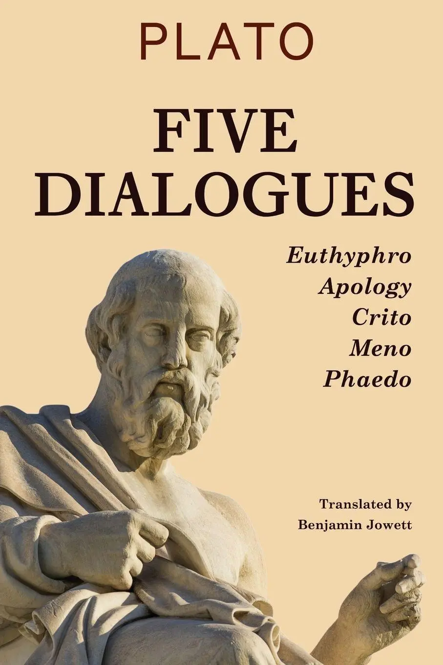 Cover: 9789355229670 | Five Dialogues | Euthyphro, Apology, Crito, Meno, Phaedo | Plato