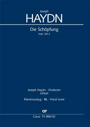 Cover: 9790007249670 | Die Schöpfung (Klavierauszug XL) | Oratorium Hob. XXI:2, 1798 | Haydn