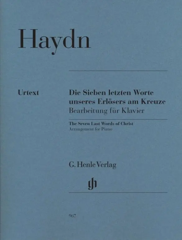 Cover: 9790201809670 | Haydn, Joseph - Die Sieben letzten Worte unseres Erlösers am...