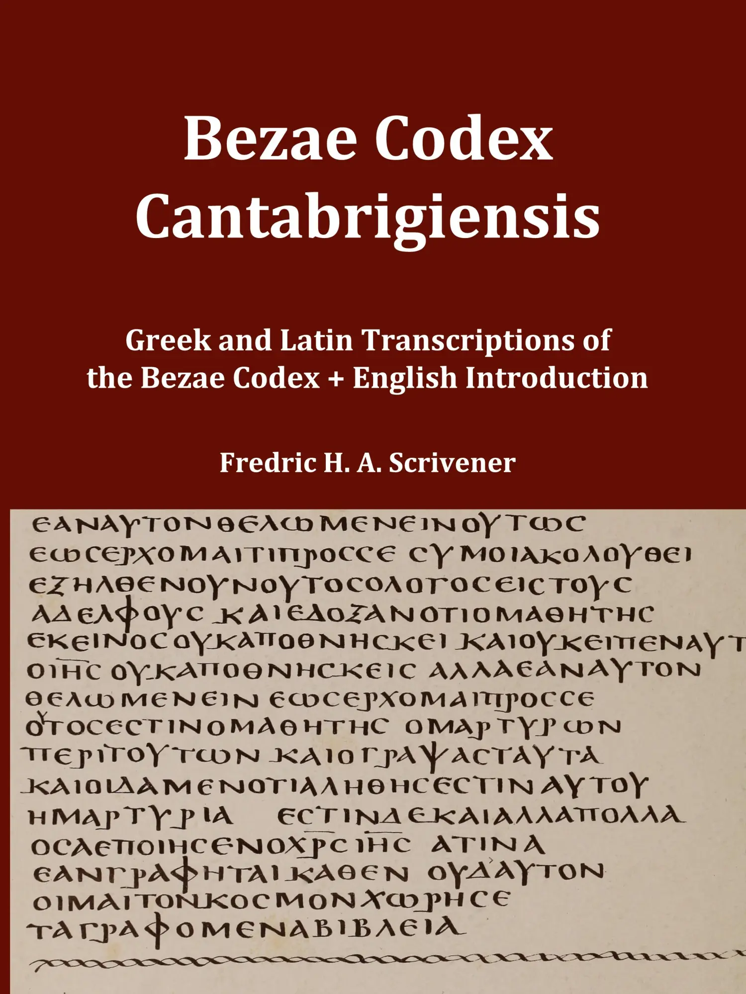 Cover: 9780648639770 | Greek and Latin Transcript of Bezae Codex [Beza Codex, Codex Bezae,...