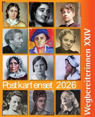 Postkartenset: Wegbereiterinnen XXIV