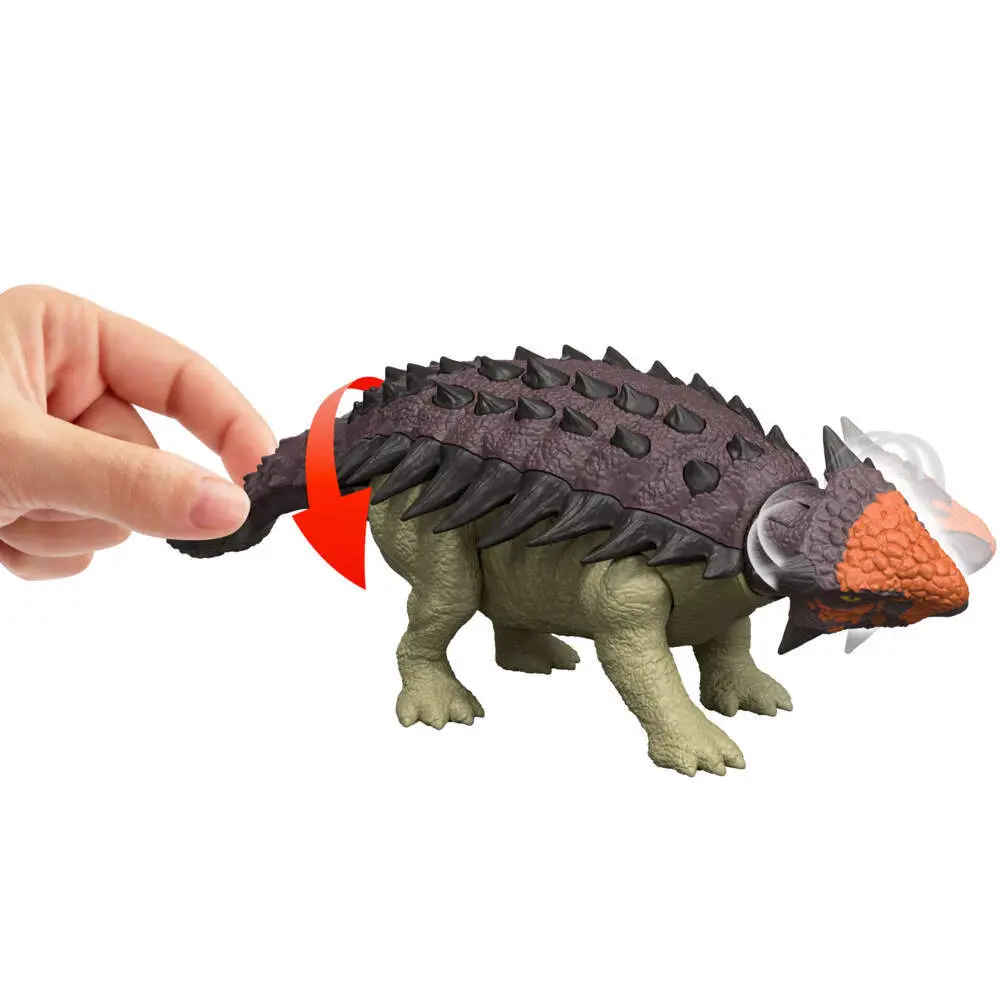 Bild: 194735309870 | Jurassic World Wild Roar Ankylosaurus | Offene Verpackung | JGB90