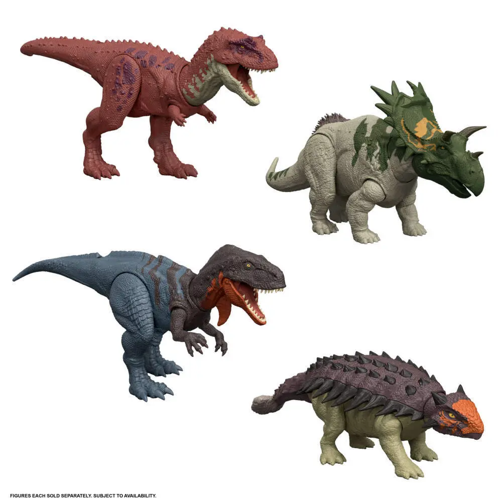 Bild: 194735309870 | Jurassic World Wild Roar Ankylosaurus | Offene Verpackung | JGB90