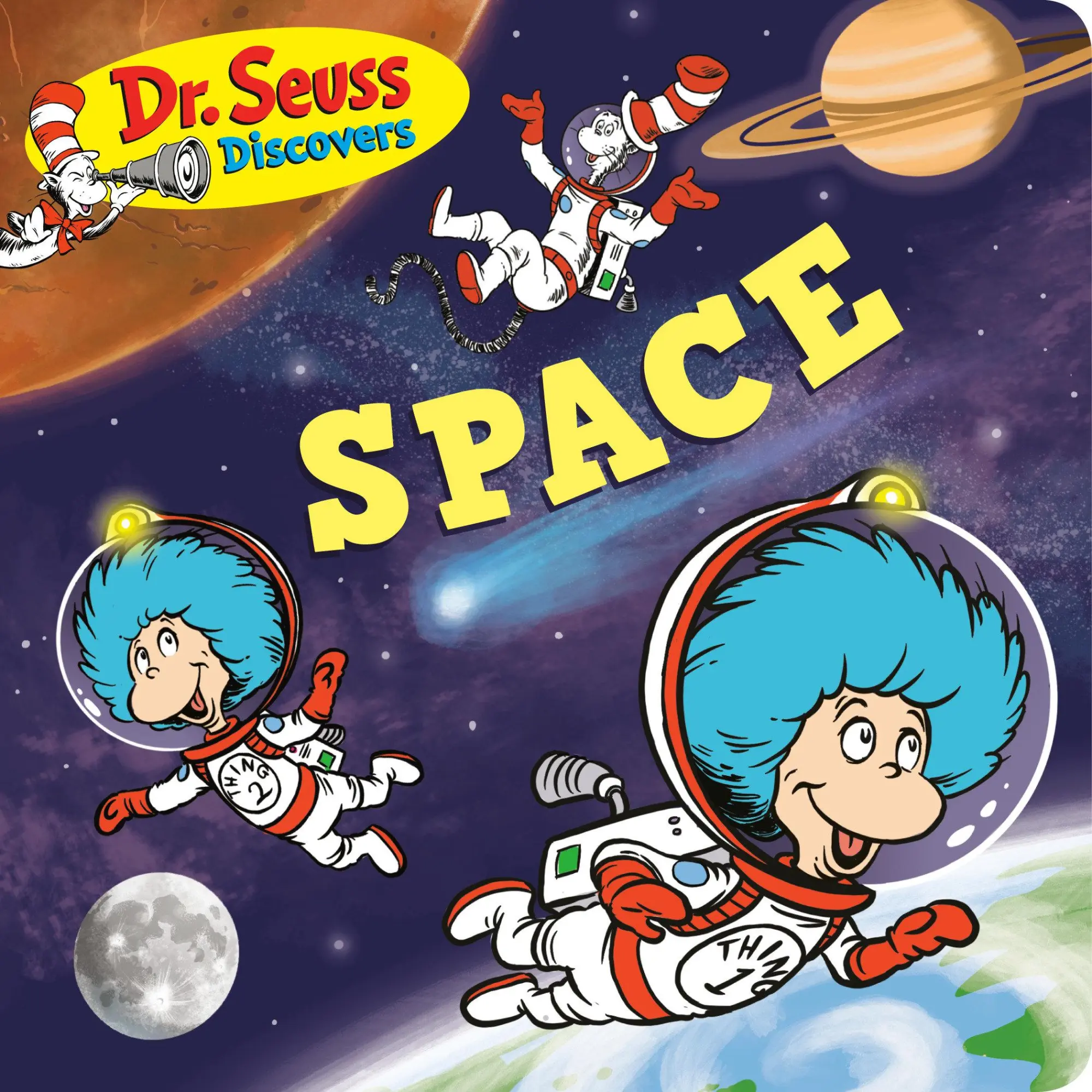 Cover: 9781984829870 | Dr. Seuss Discovers: Space | Seuss | Buch | Kinder-Pappbuch | Englisch