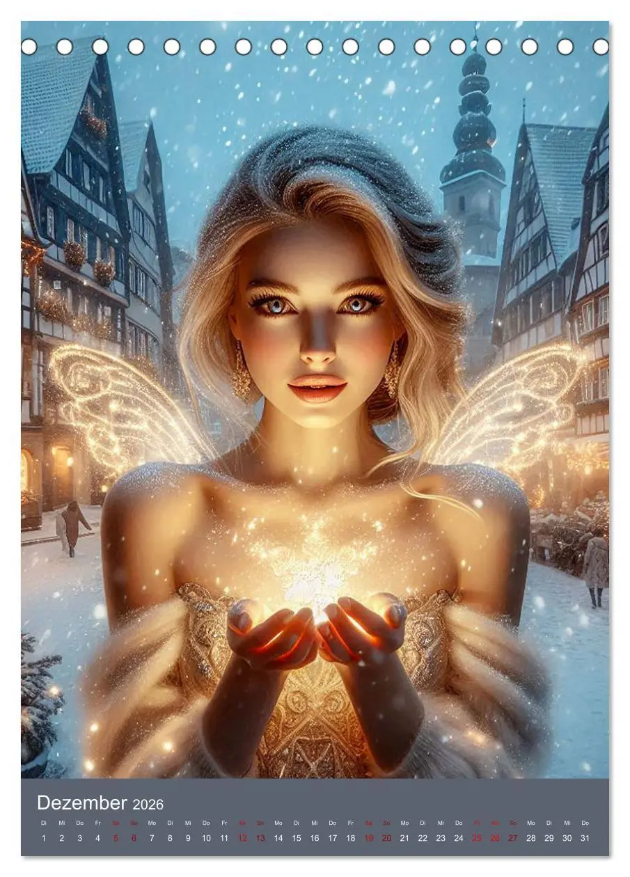 Bild: 9783457259870 | Mystische Welten, Fantasy Naturzauber (Tischkalender 2026 DIN A5...