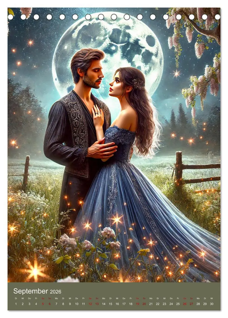 Bild: 9783457259870 | Mystische Welten, Fantasy Naturzauber (Tischkalender 2026 DIN A5...