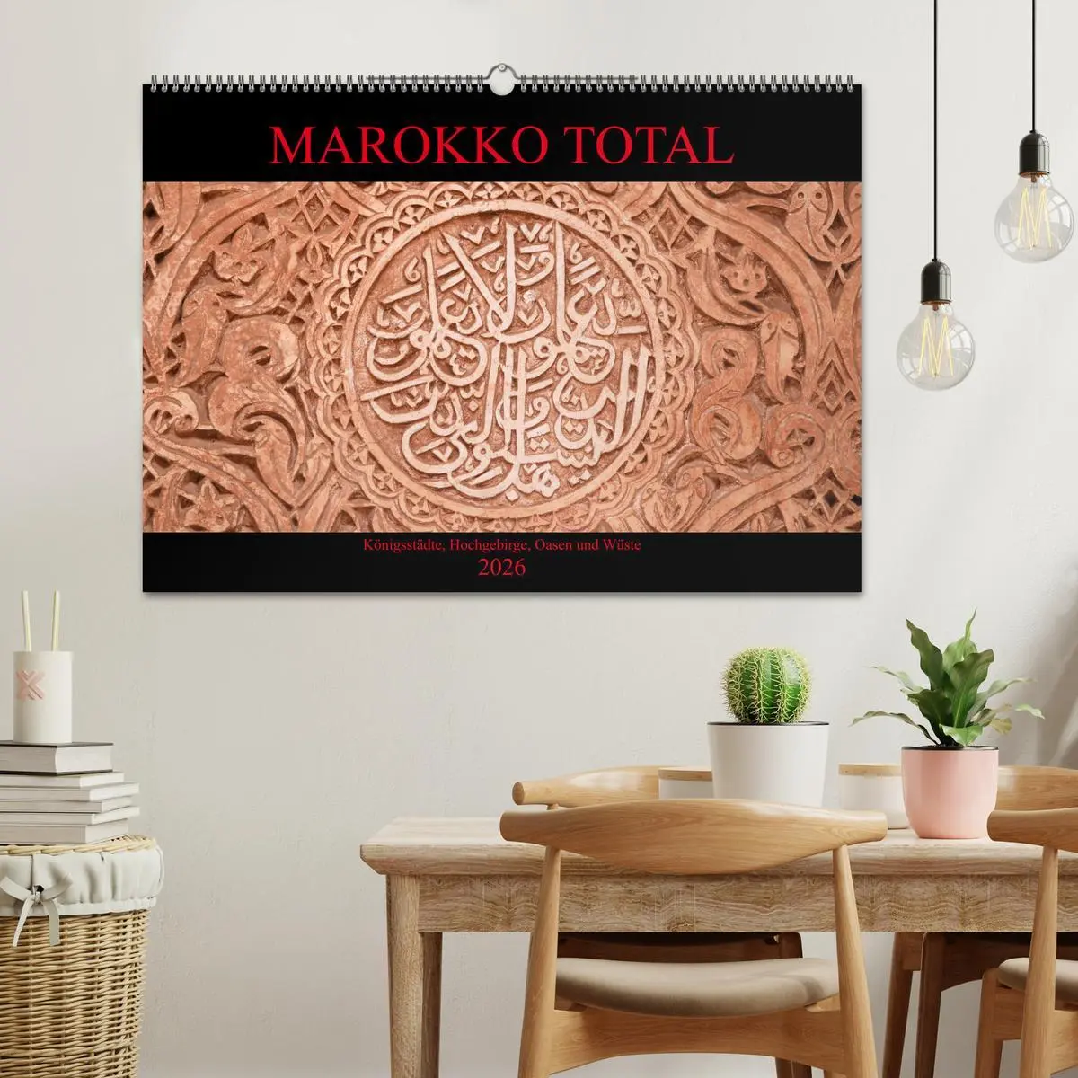 Bild: 9783457879870 | Marokko total (Wandkalender 2026 DIN A2 quer), CALVENDO Monatskalender