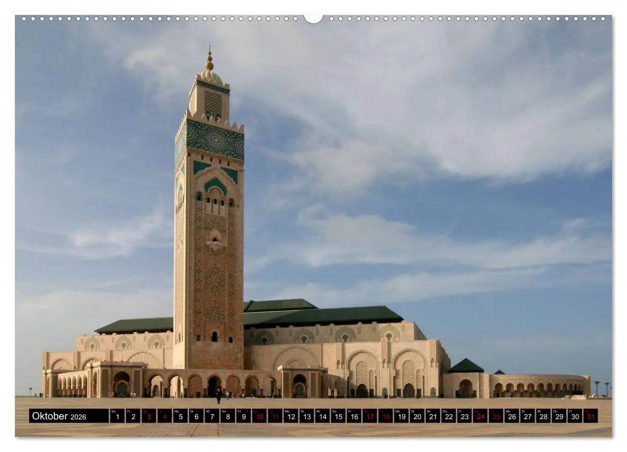 Bild: 9783457879870 | Marokko total (Wandkalender 2026 DIN A2 quer), CALVENDO Monatskalender