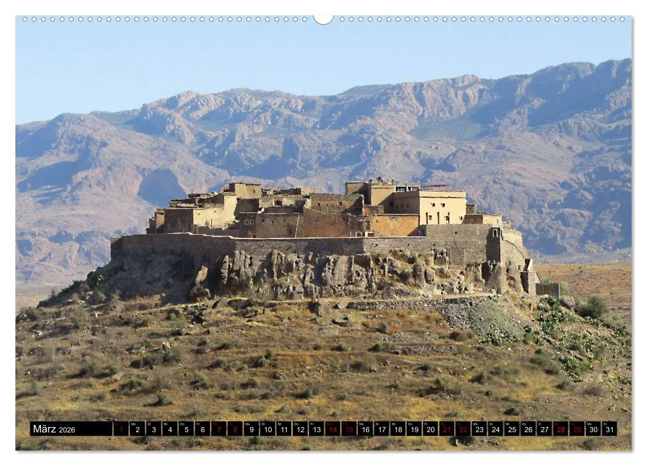 Bild: 9783457879870 | Marokko total (Wandkalender 2026 DIN A2 quer), CALVENDO Monatskalender