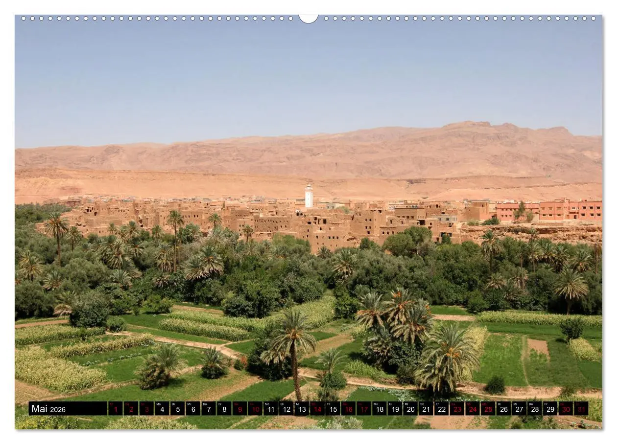 Bild: 9783457879870 | Marokko total (Wandkalender 2026 DIN A2 quer), CALVENDO Monatskalender