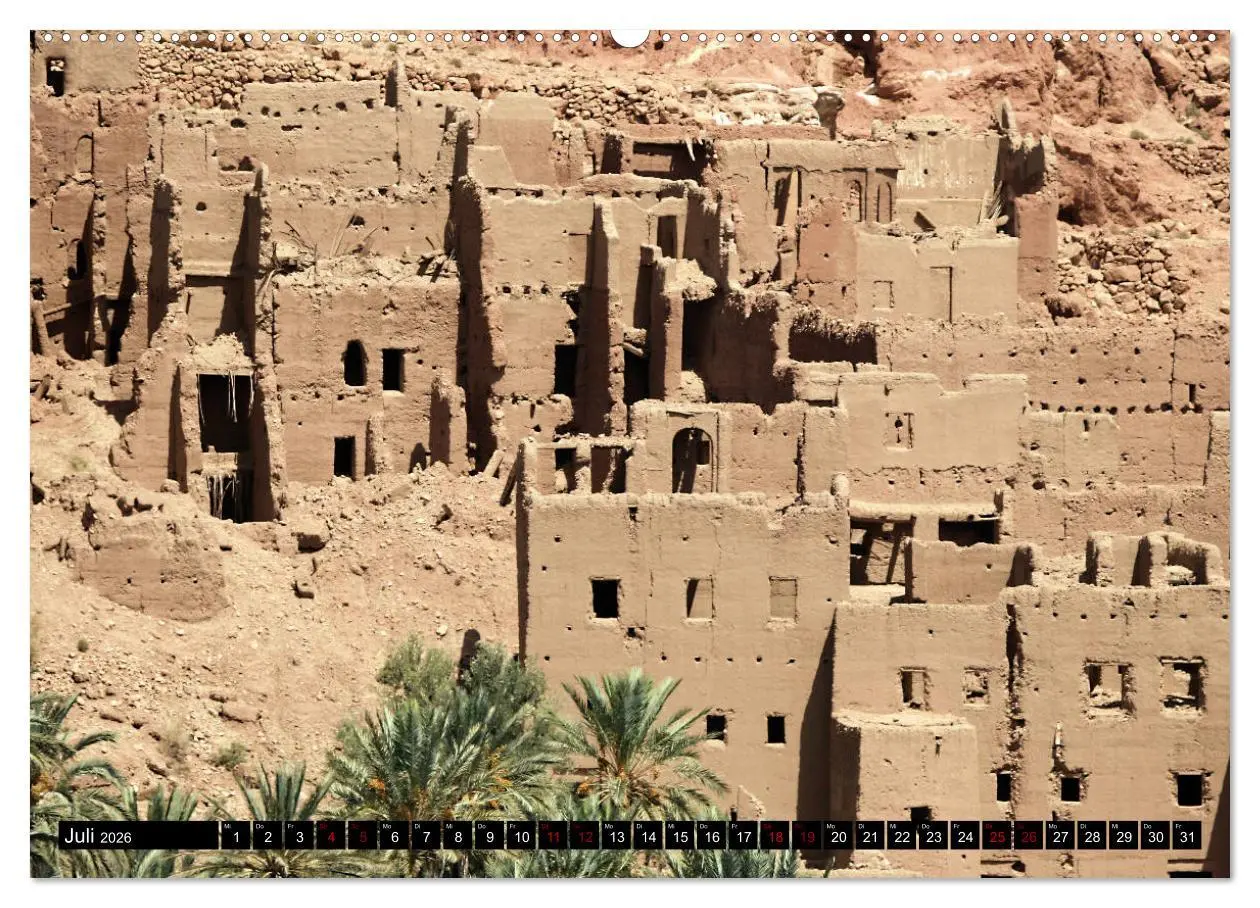Bild: 9783457879870 | Marokko total (Wandkalender 2026 DIN A2 quer), CALVENDO Monatskalender