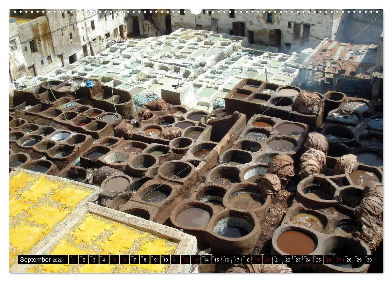 Bild: 9783457879870 | Marokko total (Wandkalender 2026 DIN A2 quer), CALVENDO Monatskalender