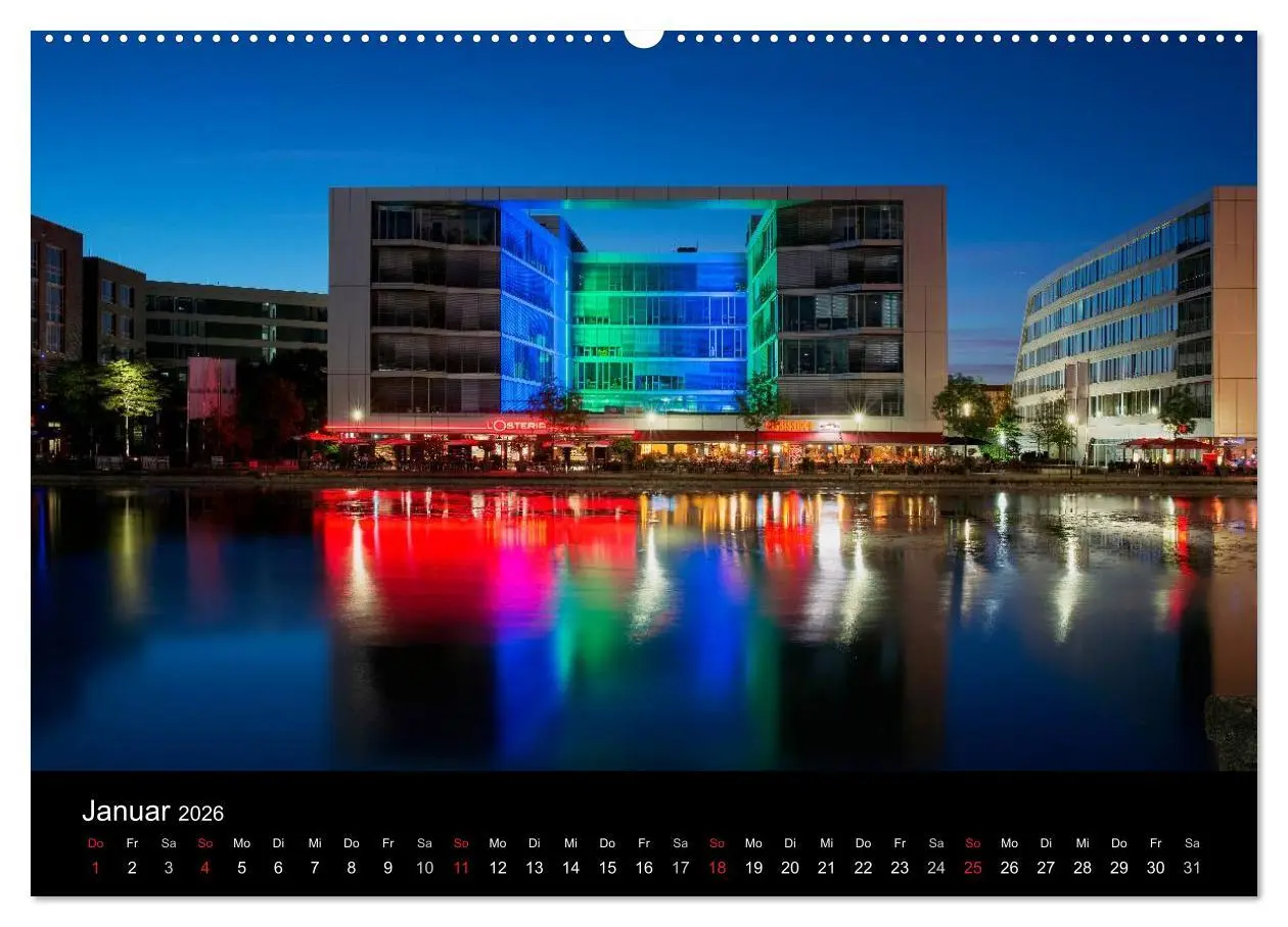 Bild: 9783516109870 | Ruhrlights II - Nachtlichter des Ruhrgebietes (Wandkalender 2026...