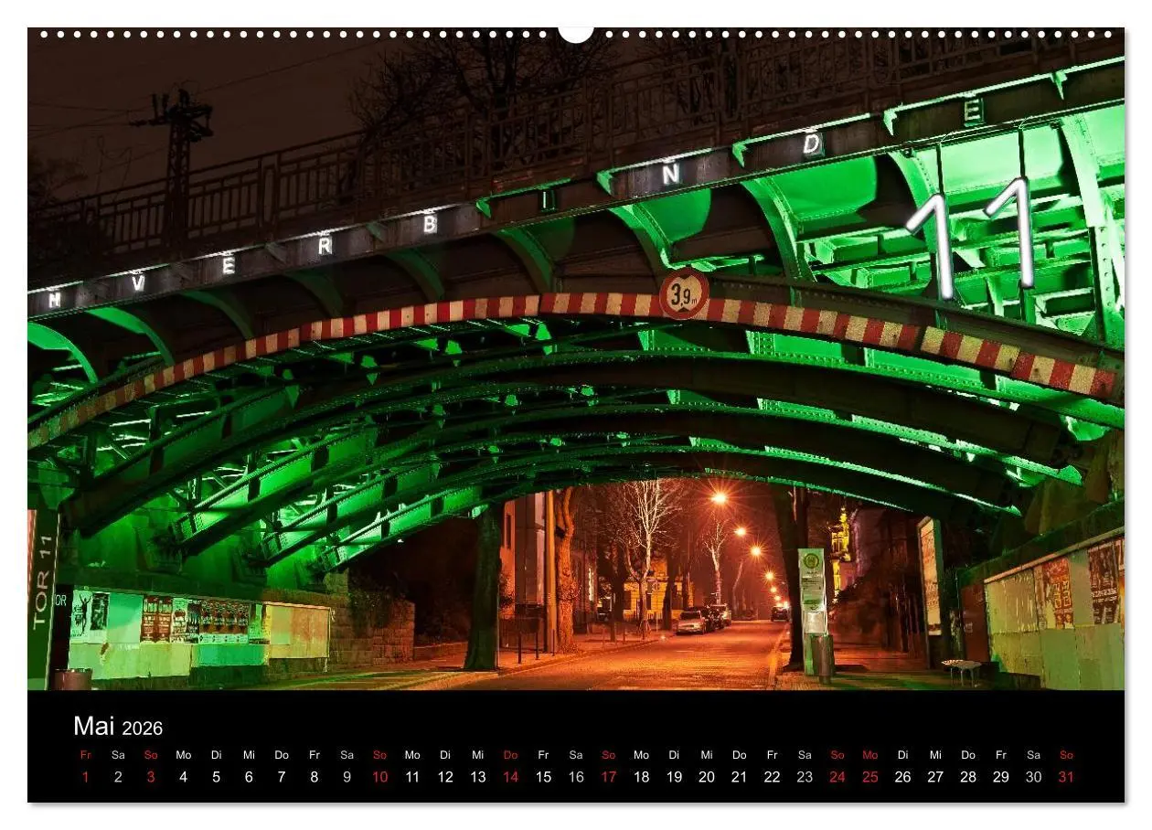 Bild: 9783516109870 | Ruhrlights II - Nachtlichter des Ruhrgebietes (Wandkalender 2026...