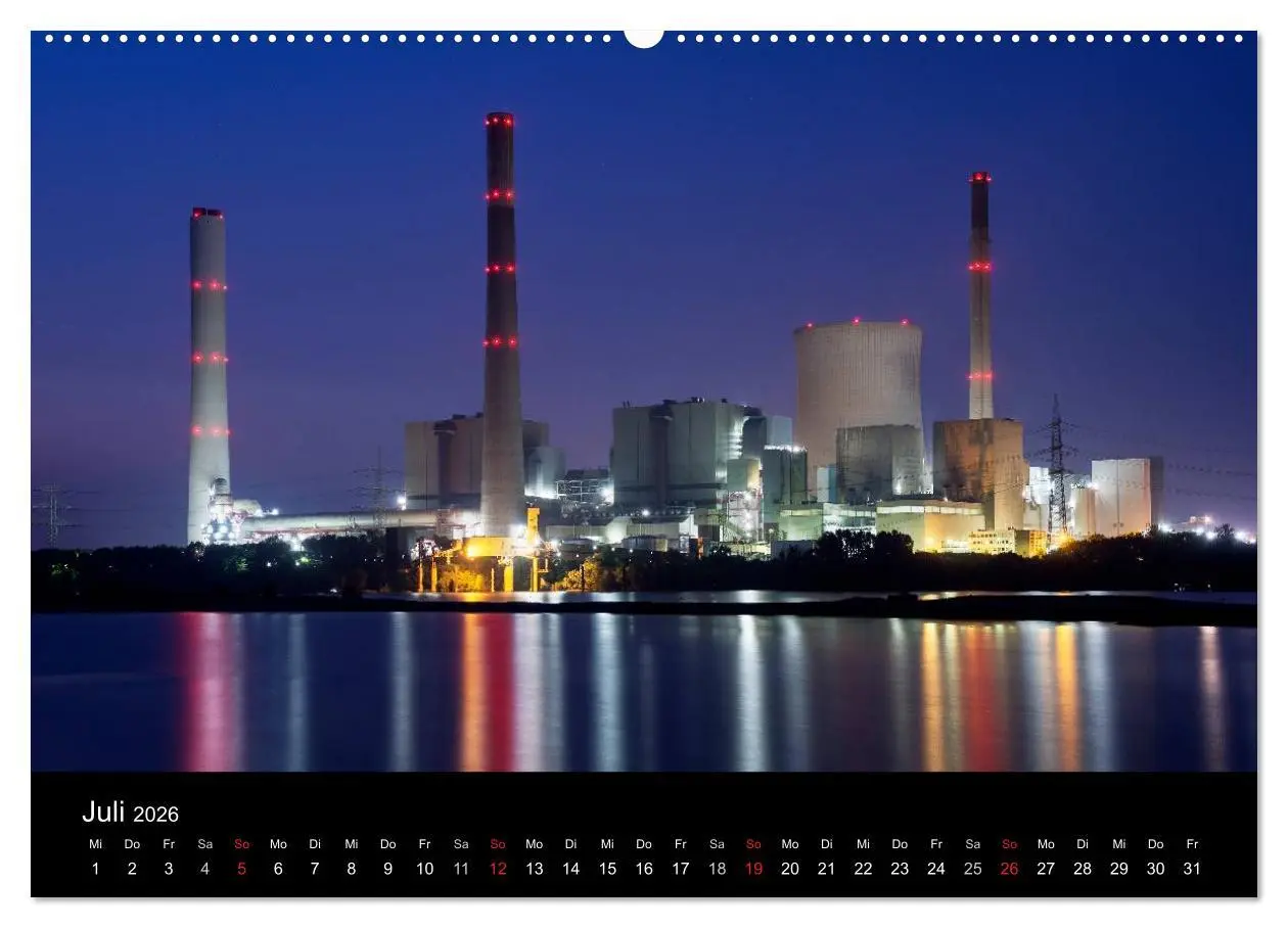 Bild: 9783516109870 | Ruhrlights II - Nachtlichter des Ruhrgebietes (Wandkalender 2026...