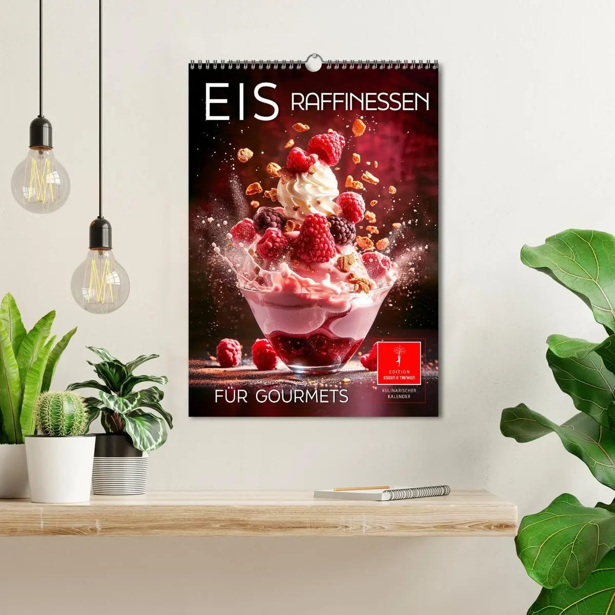 Bild: 9783516279870 | Eis - Raffinessen für Gourmets (Wandkalender 2026 DIN A3 hoch),...