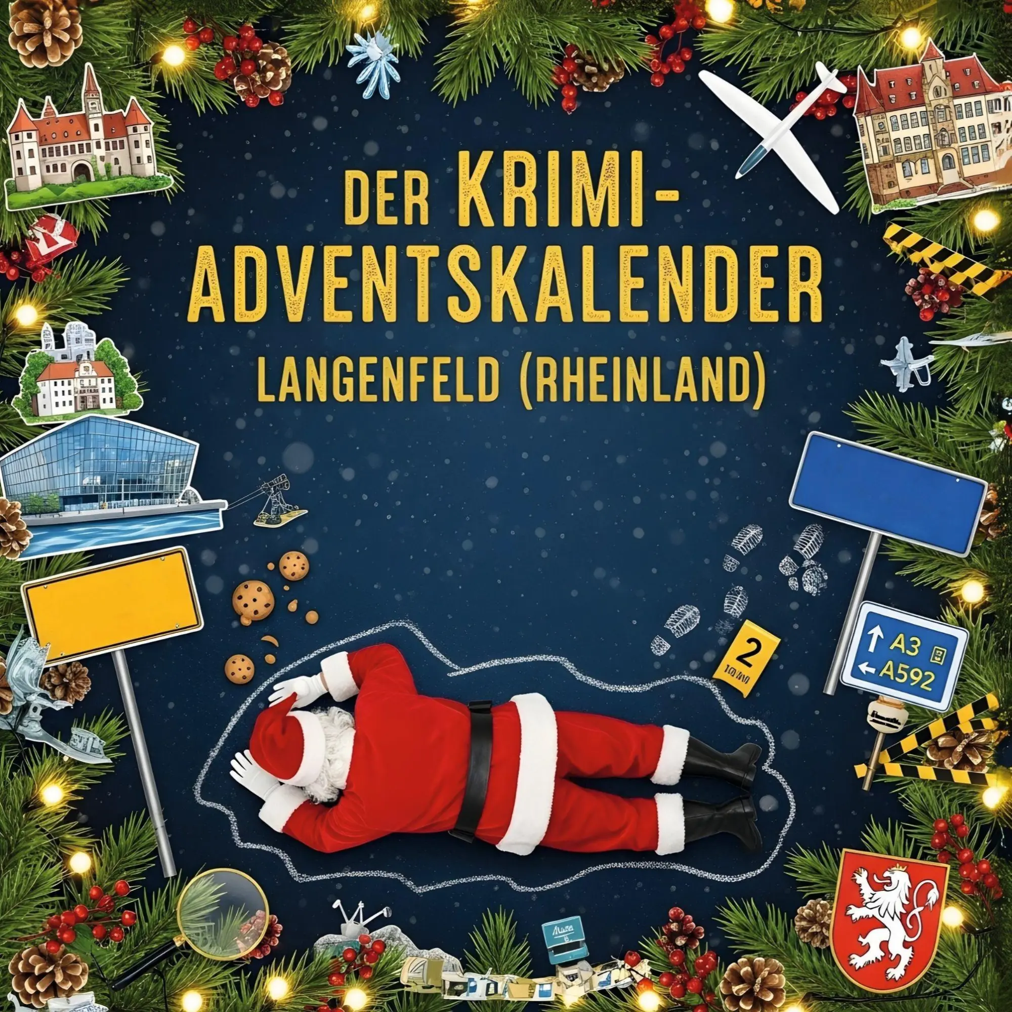 Cover: 9783695309870 | Der Krimi-Adventskalender Langenfeld (Rheinland) | Ella Möller | Buch