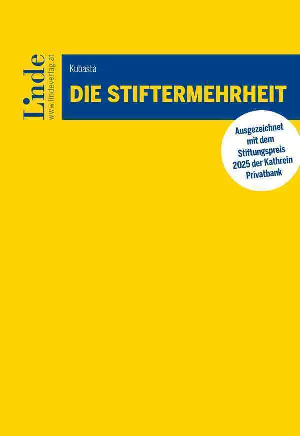 Cover: 9783707349870 | Die Stiftermehrheit | Veronika Kubasta | Taschenbuch | 216 S. | 2024