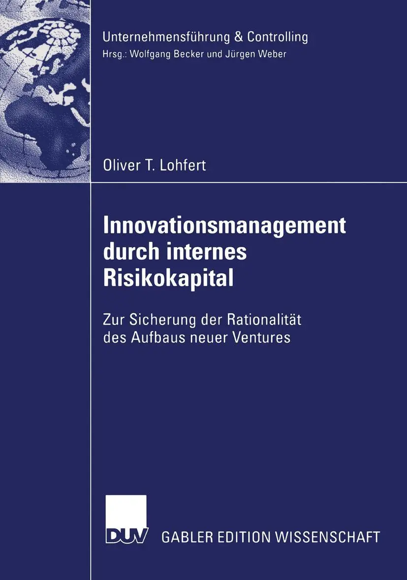 Cover: 9783824479870 | Innovationsmanagement durch internes Risikokapital | Lohfert | Buch