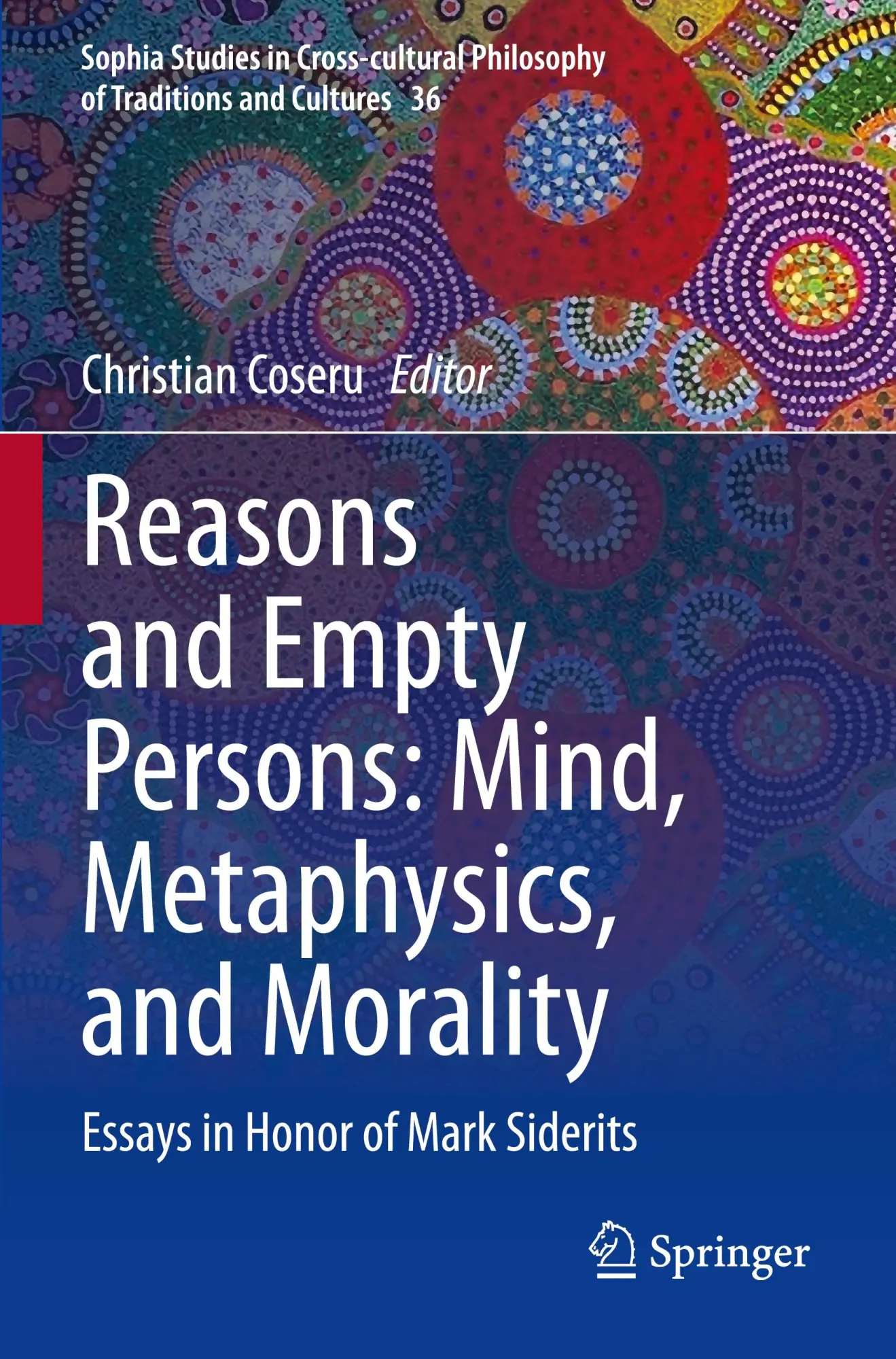 Cover: 9783031139970 | Reasons and Empty Persons: Mind, Metaphysics, and Morality | Coseru