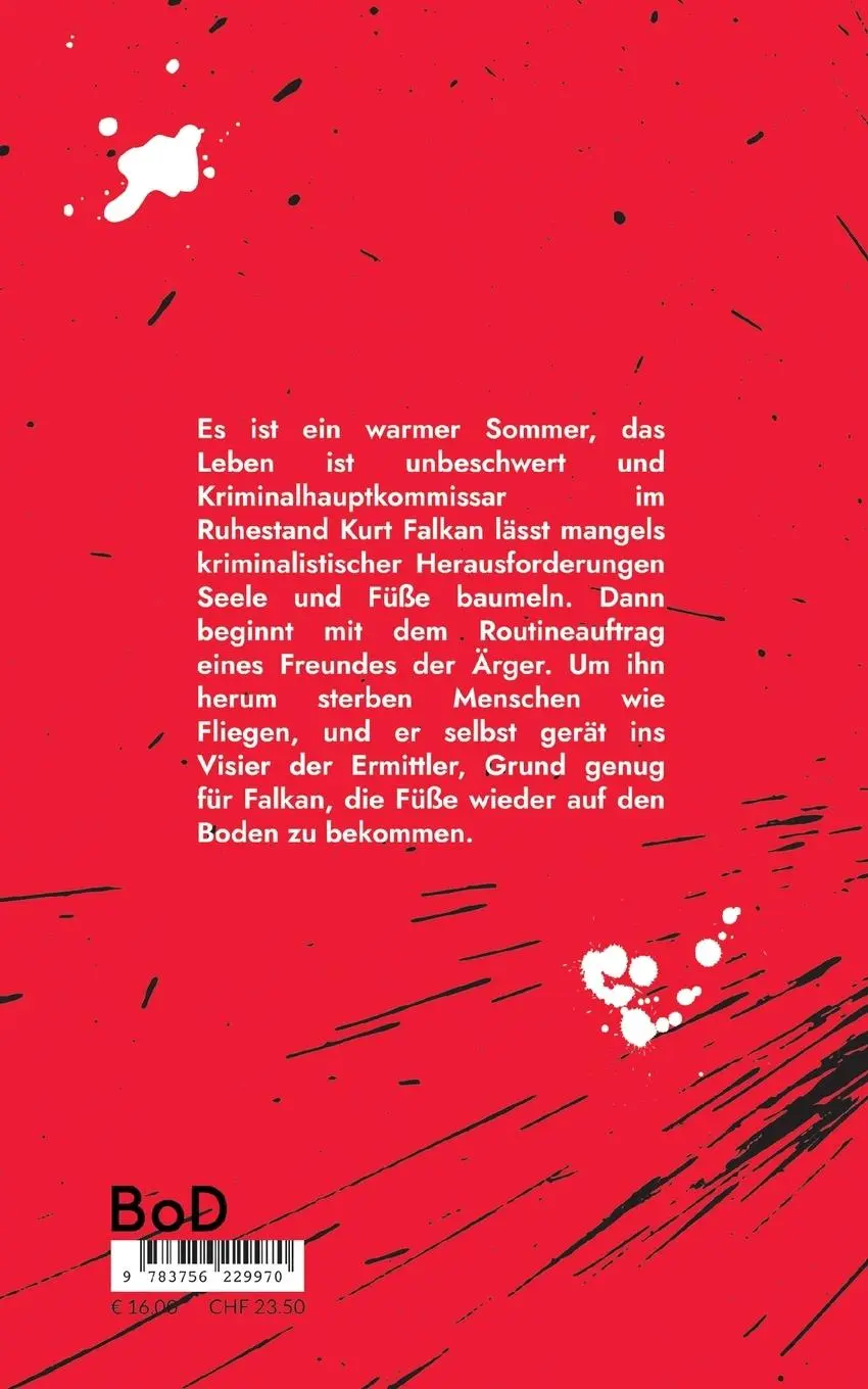 Rückseite: 9783756229970 | Falkan und die Blasmusik | Gerhard Krieg | Taschenbuch | Falkan Krimis