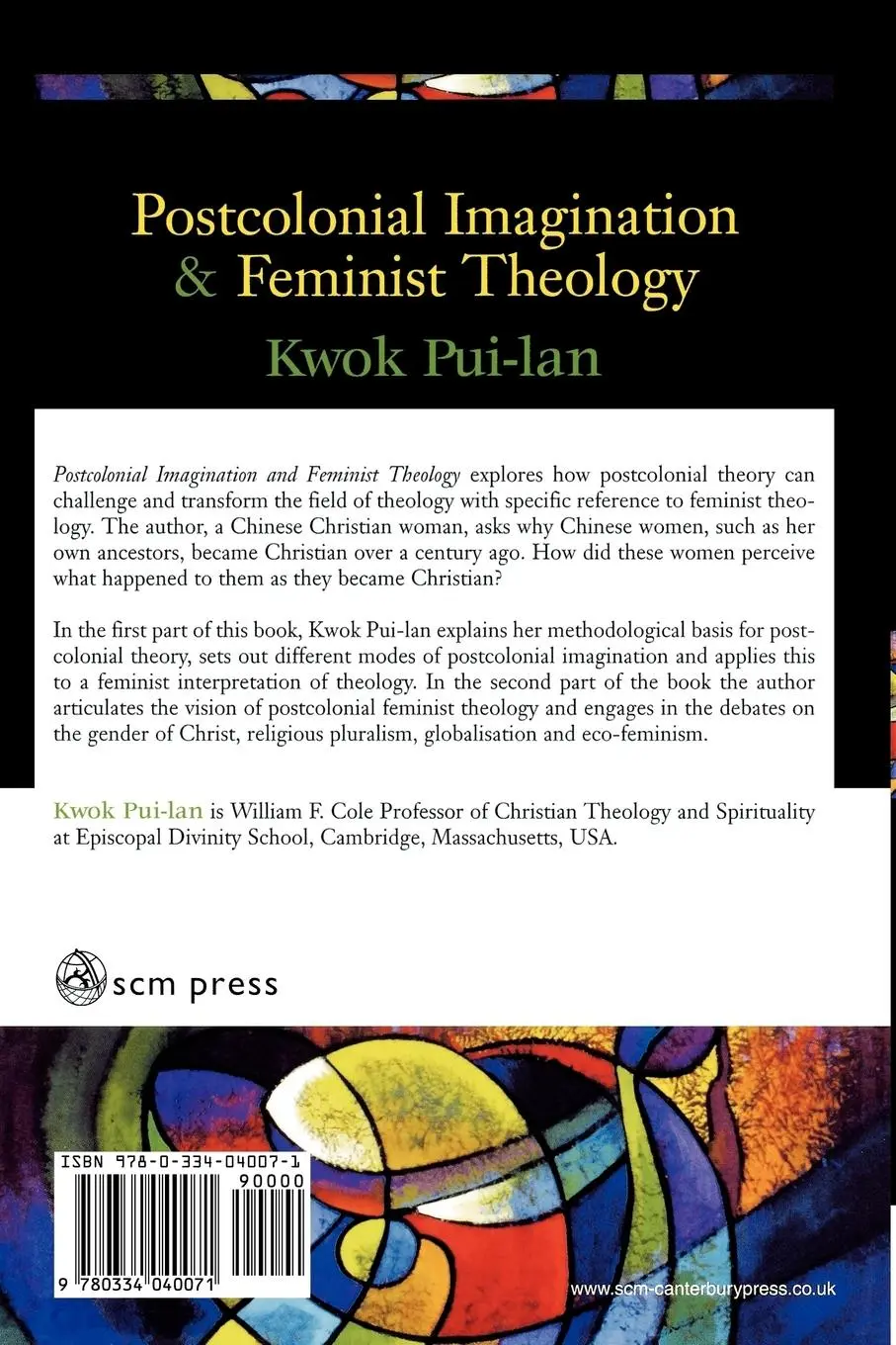 Rückseite: 9780334040071 | Postcolonial Imagination and Feminist Theology | Pui Lan Kwok | Buch