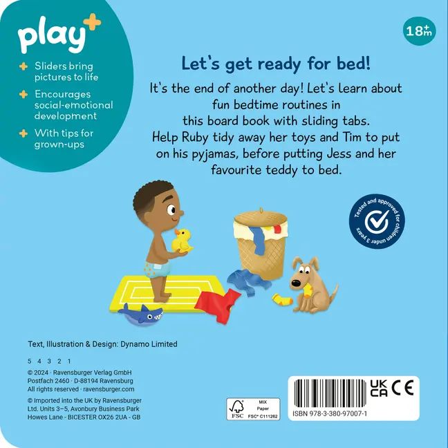 Bild: 9783380970071 | Play+ Me and My Day: Bedtime | Dynamo Limited | Buch | Me and My Day