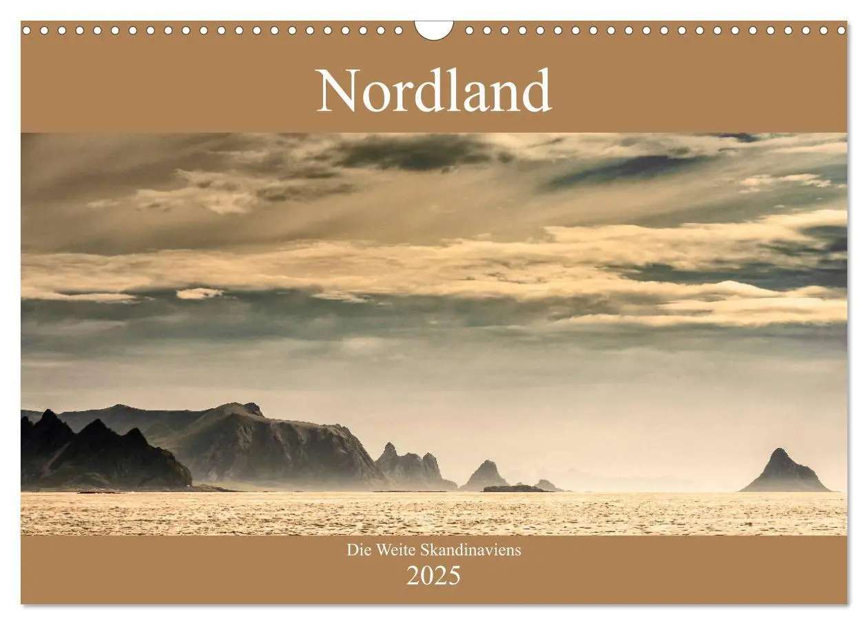 Cover: 9783435340071 | Nordland ¿ Die Weite Skandinaviens (Wandkalender 2025 DIN A3 quer),...
