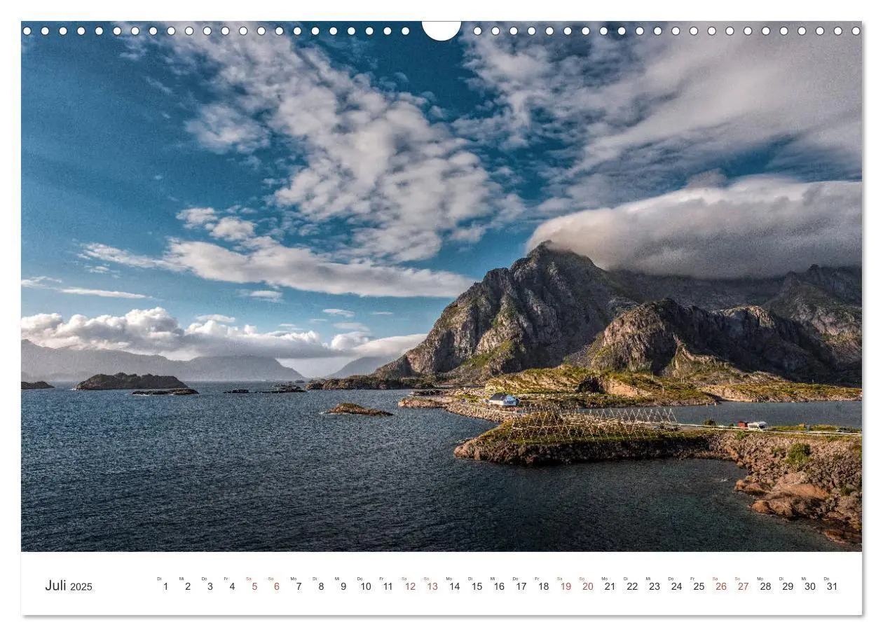 Bild: 9783435340071 | Nordland - Die Weite Skandinaviens (Wandkalender 2025 DIN A3 quer),...