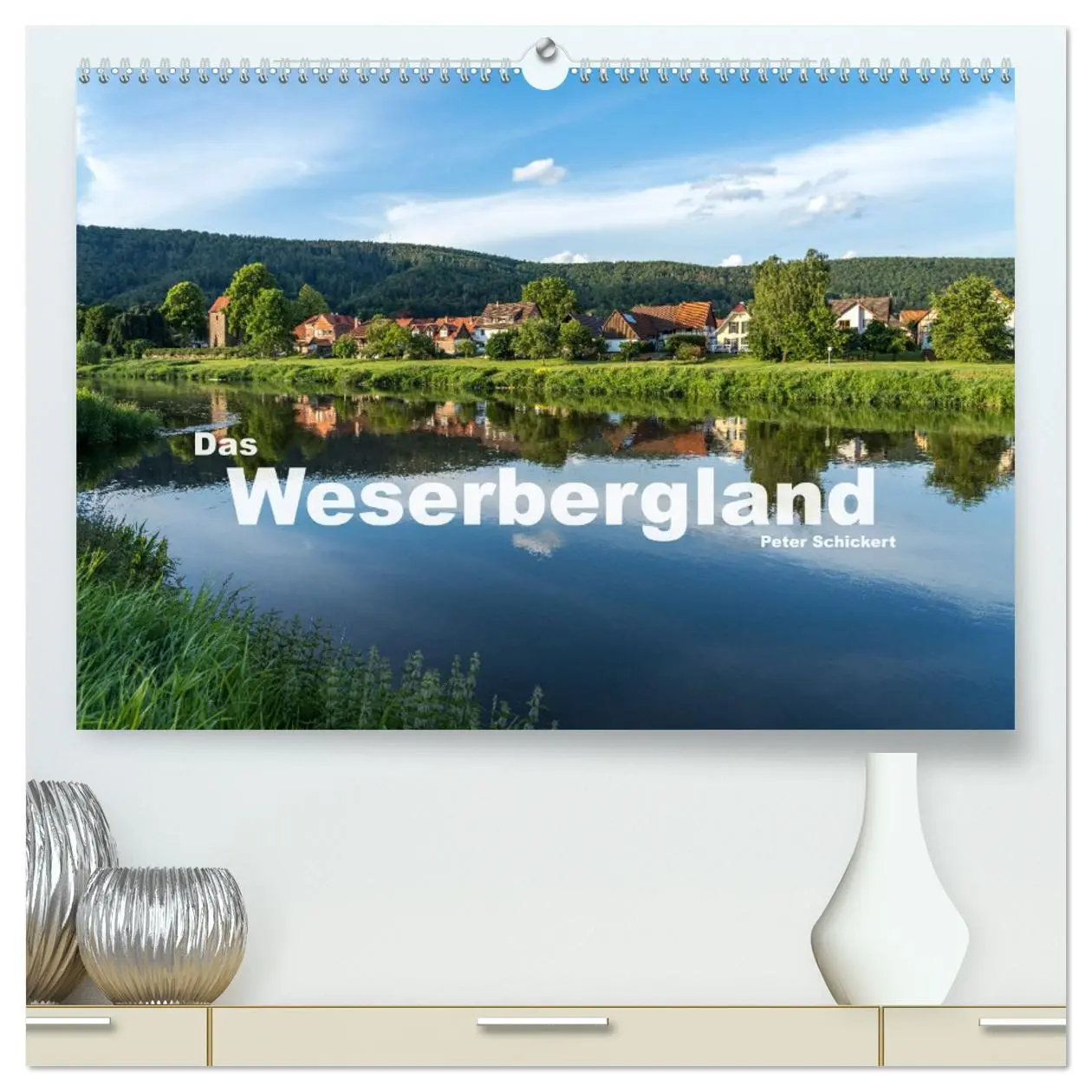 Cover: 9783457430071 | Das Weserbergland (hochwertiger Premium Wandkalender 2026 DIN A2...