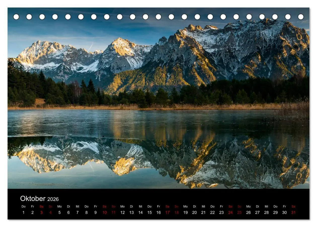 Bild: 9783457810071 | Bayerische Landschaften (Tischkalender 2026 DIN A5 quer), CALVENDO...