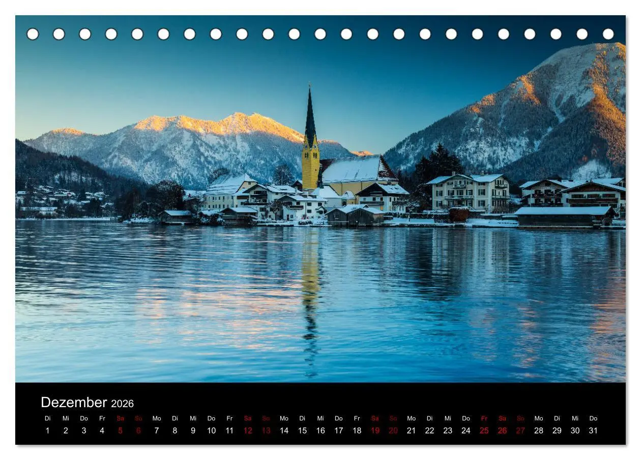 Bild: 9783457810071 | Bayerische Landschaften (Tischkalender 2026 DIN A5 quer), CALVENDO...