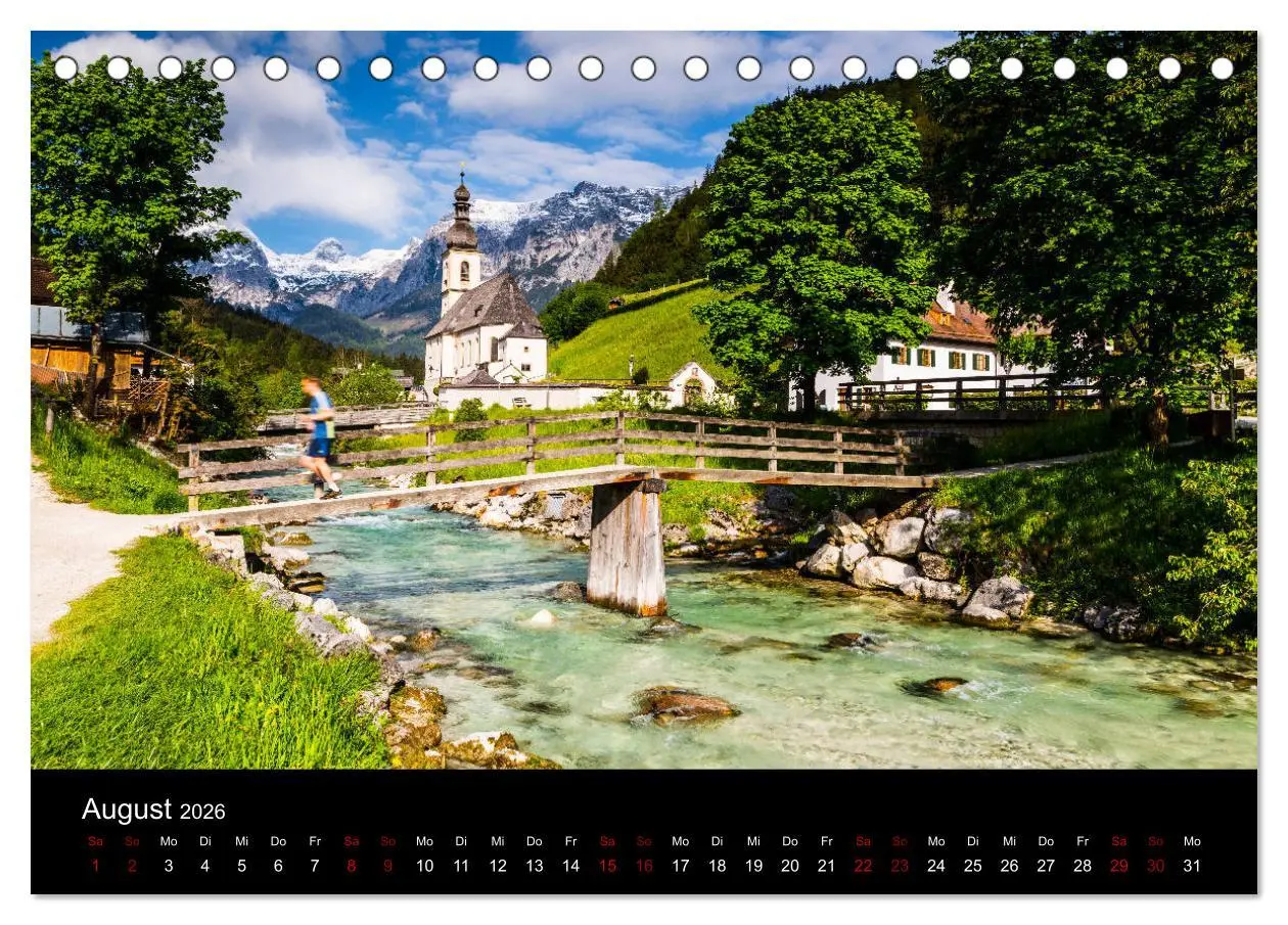 Bild: 9783457810071 | Bayerische Landschaften (Tischkalender 2026 DIN A5 quer), CALVENDO...