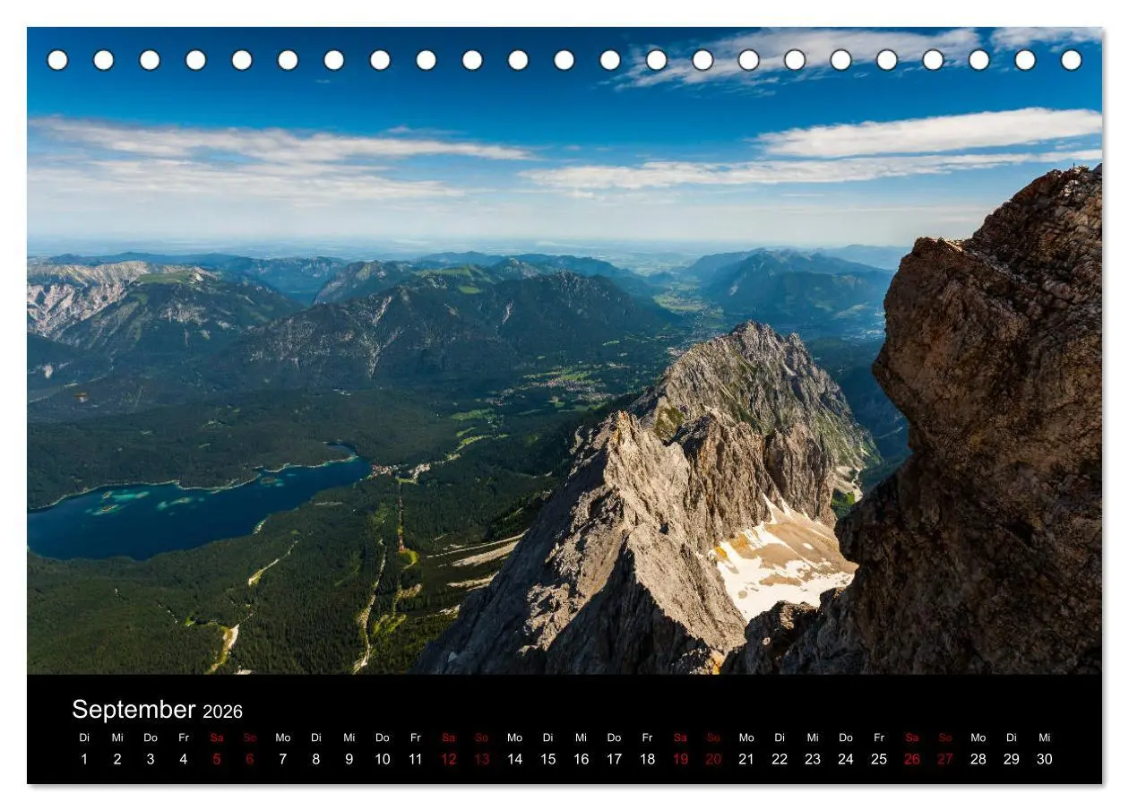 Bild: 9783457810071 | Bayerische Landschaften (Tischkalender 2026 DIN A5 quer), CALVENDO...