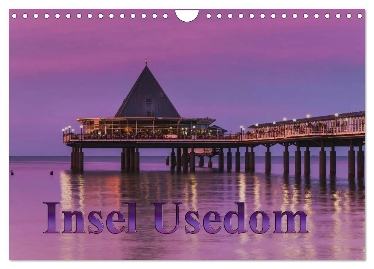 Cover: 9783516140071 | Insel Usedom (Wandkalender 2026 DIN A4 quer), CALVENDO Monatskalender