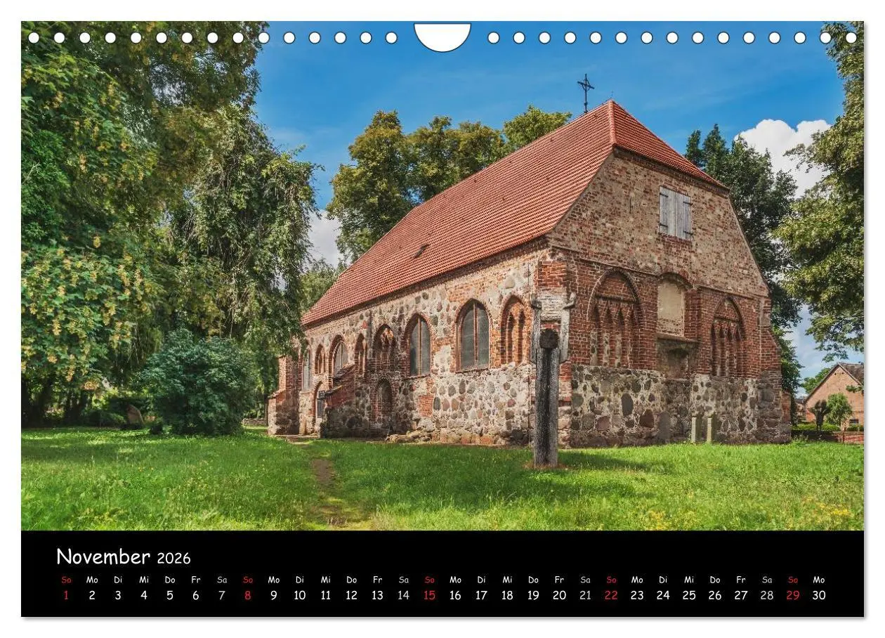 Bild: 9783516140071 | Insel Usedom (Wandkalender 2026 DIN A4 quer), CALVENDO Monatskalender