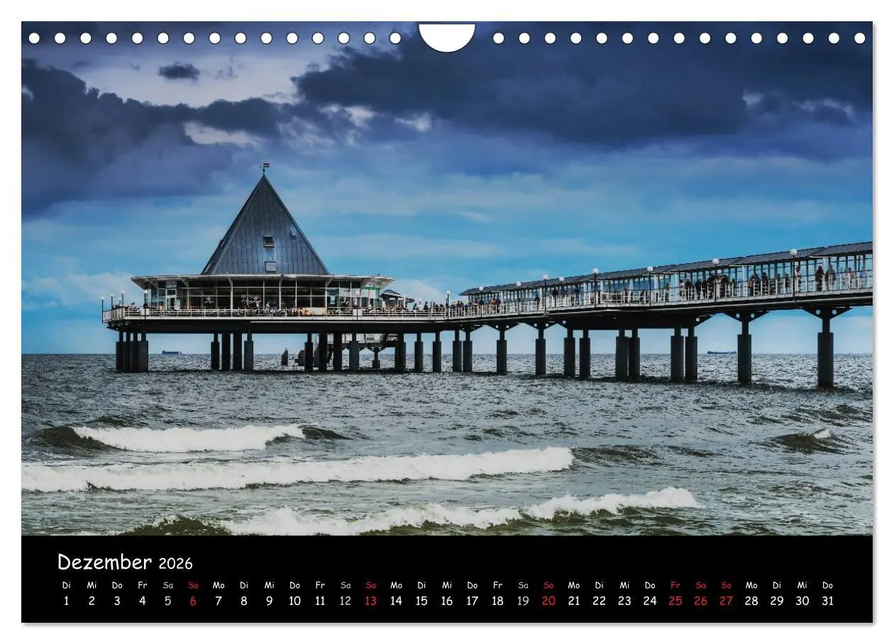 Bild: 9783516140071 | Insel Usedom (Wandkalender 2026 DIN A4 quer), CALVENDO Monatskalender