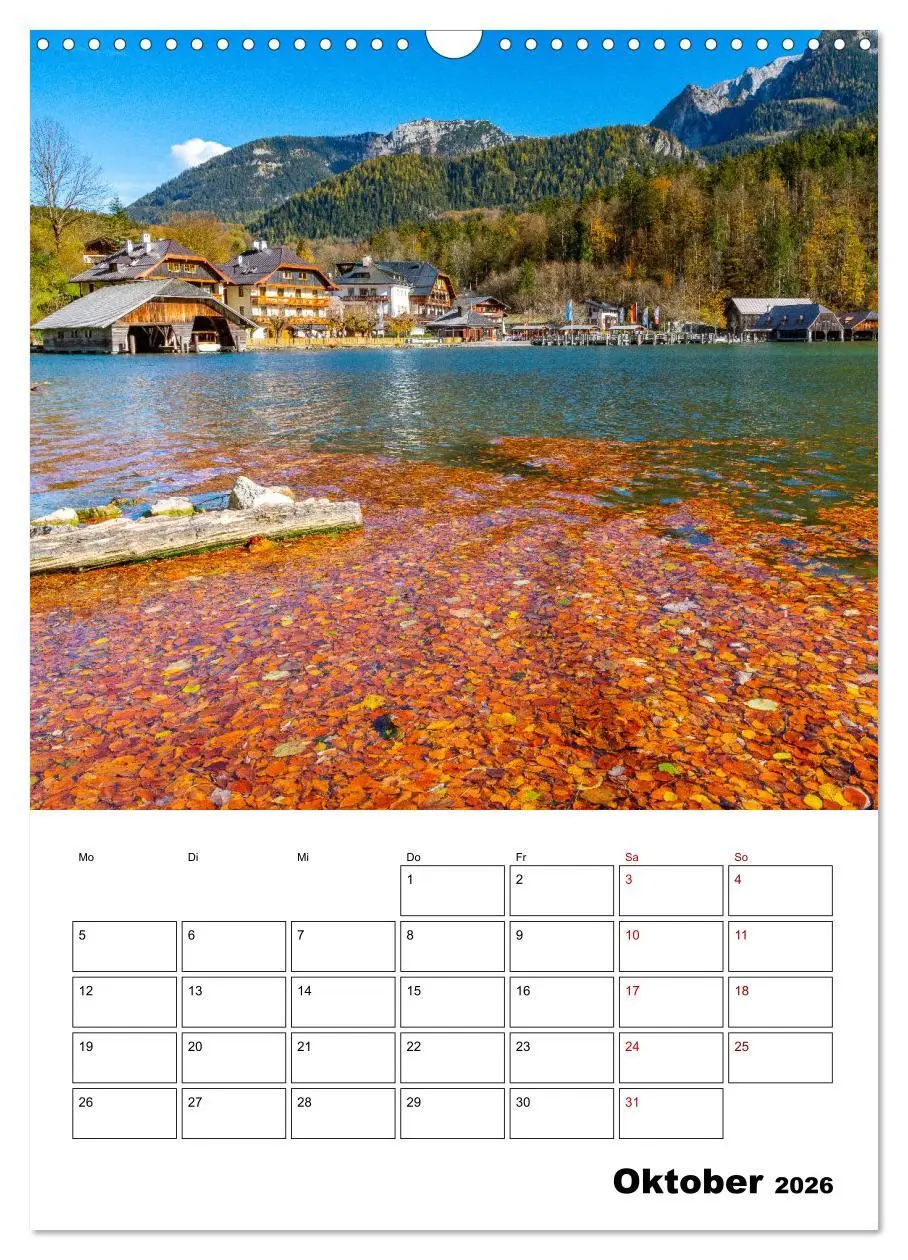 Bild: 9783516380071 | Mein Berchtesgadener Land (Wandkalender 2026 DIN A3 hoch), CALVENDO...