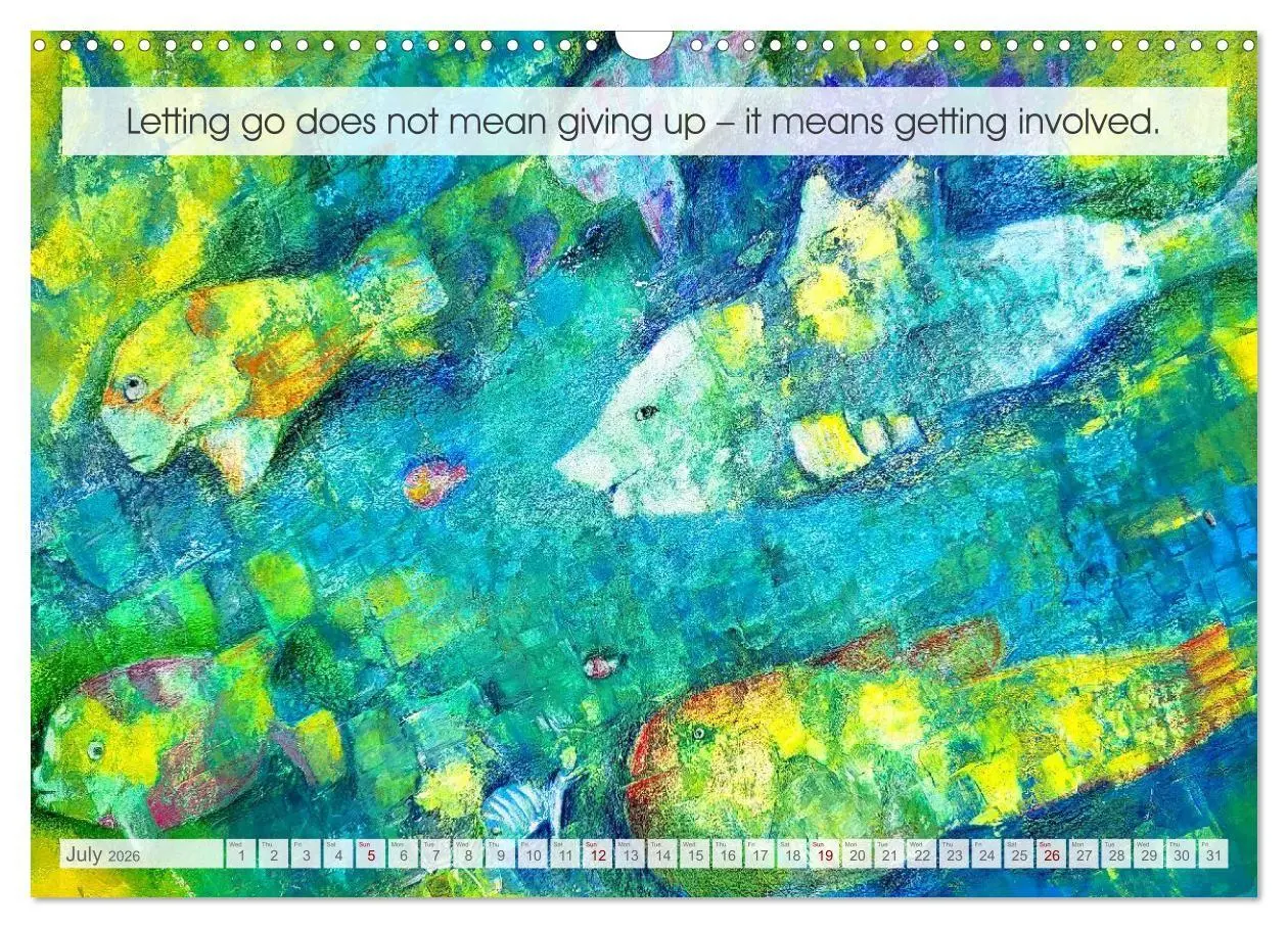 Bild: 9783516690071 | The Art of Letting Go in Colour. Art and words for an easier life...