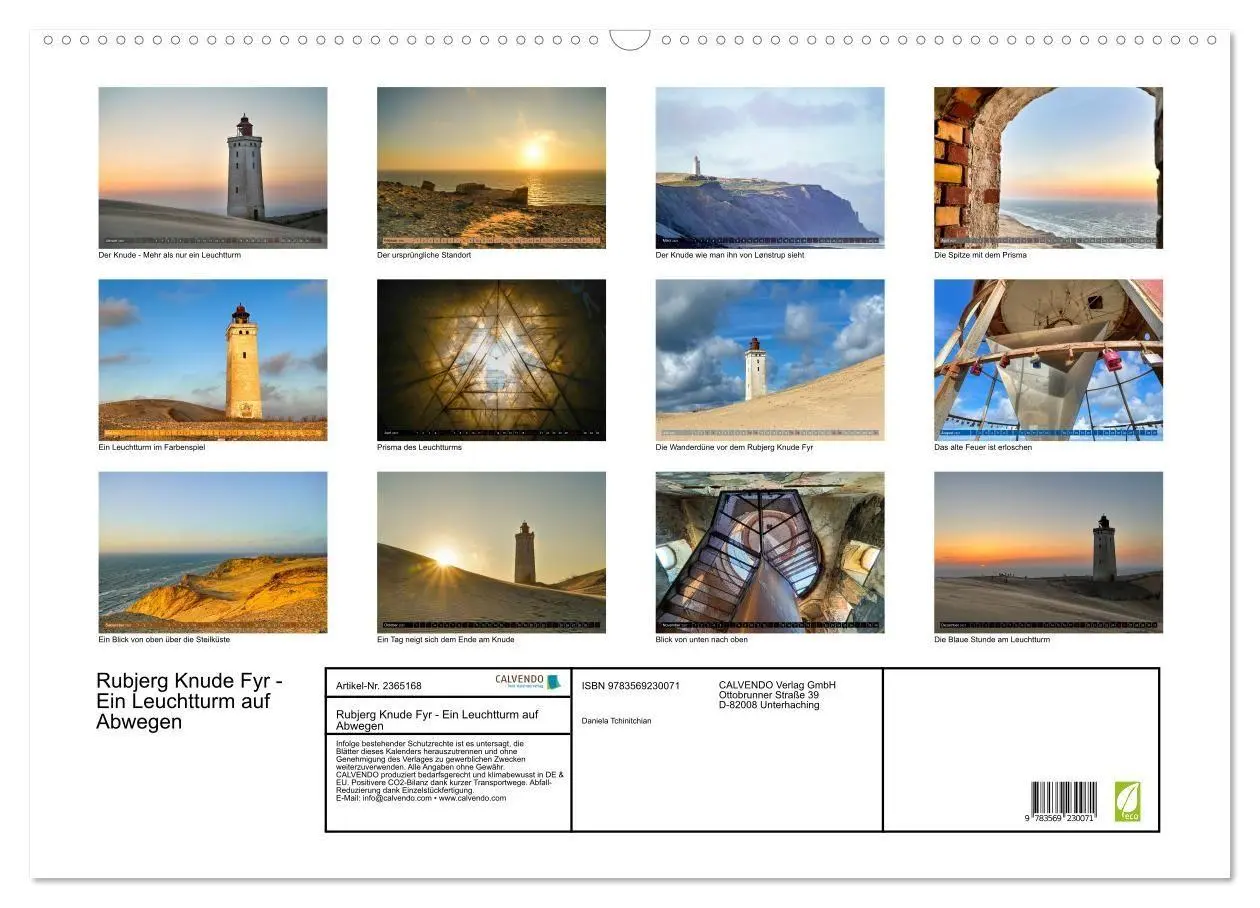 Bild: 9783569230071 | Rubjerg Knude Fyr - Ein Leuchtturm auf Abwegen (Wandkalender 2027...