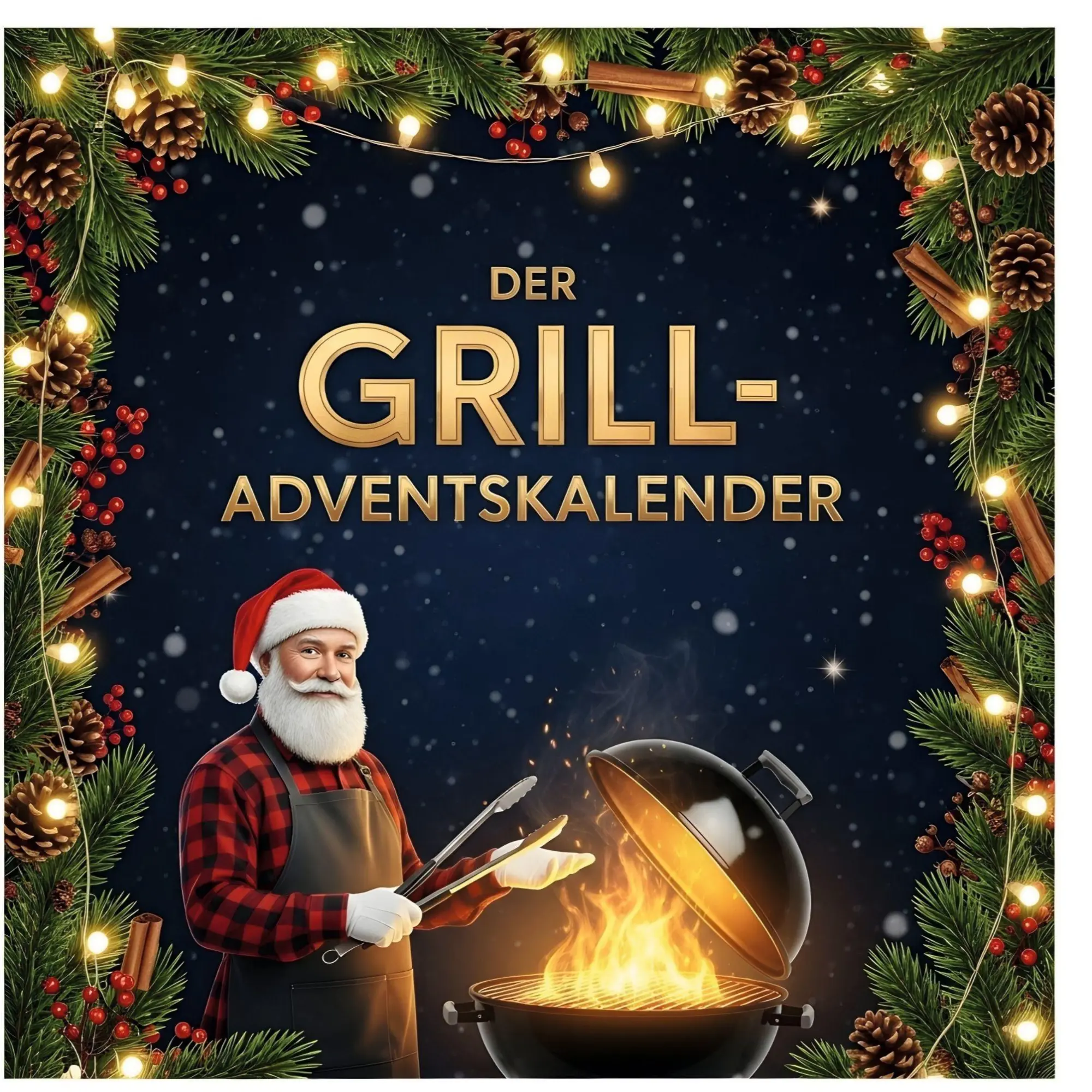 Cover: 9783695340071 | Der Grill-Adventskalender | Charlotte Schmied | Taschenbuch | Deutsch