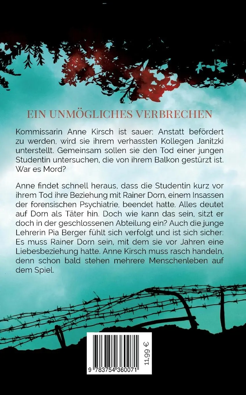 Rückseite: 9783754360071 | Dornentod | Der zweite Fall für Anne Kirsch | Mareike Albracht | Buch
