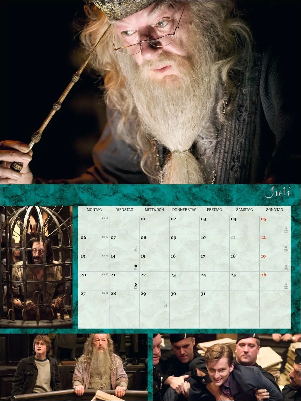 Bild: 9783756410071 | Harry Potter Broschur XL Kalender 2026 | Heye | Kalender | 28 S.