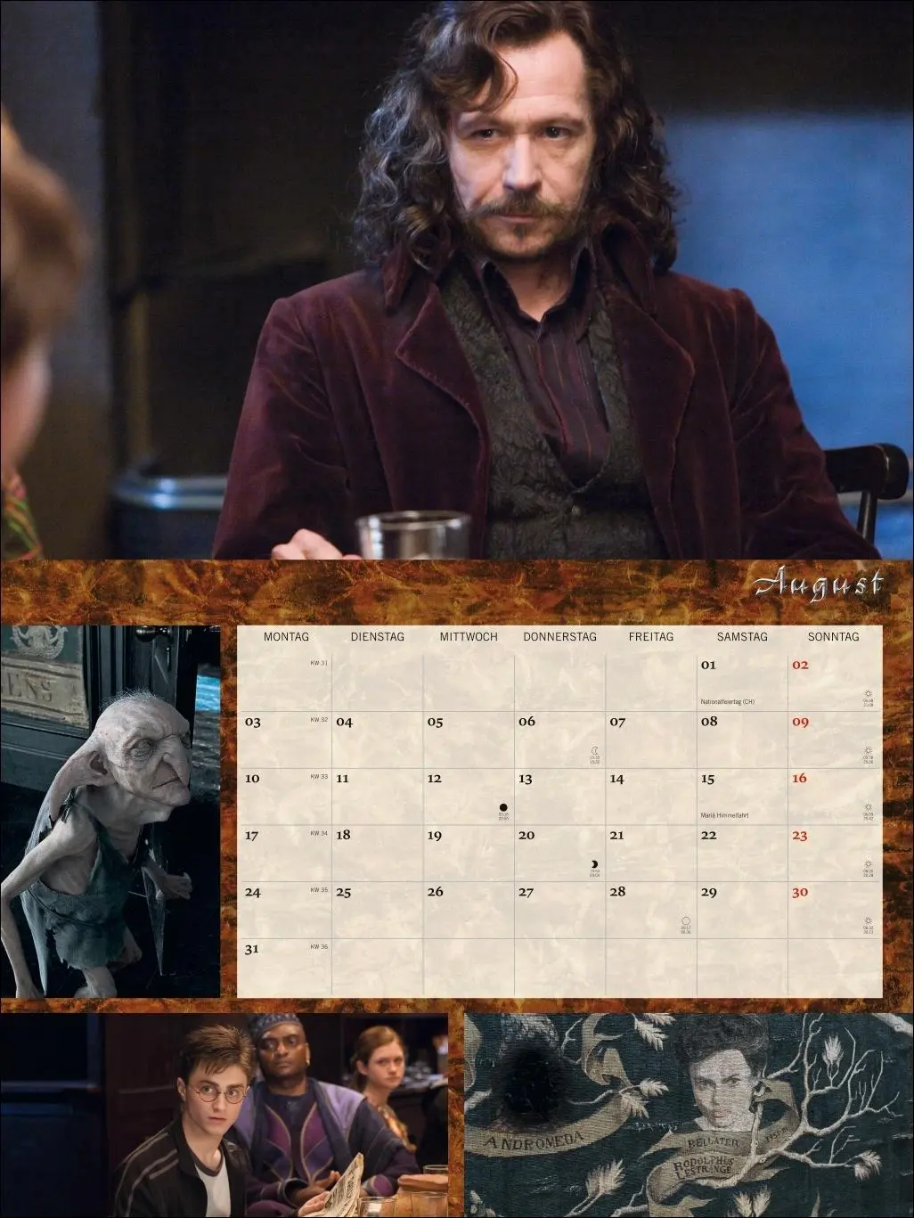 Bild: 9783756410071 | Harry Potter Broschur XL Kalender 2026 | Heye | Kalender | 28 S.